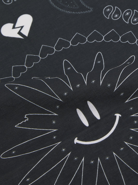 ORIGINAL PAISLEY BANDANA - ASH