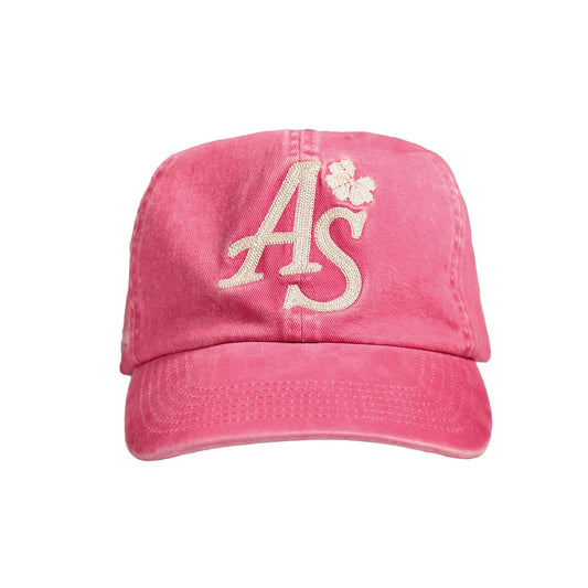 WASHED PINK 6 PANEL CAP