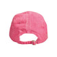 WASHED PINK 6 PANEL CAP