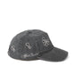 Washed Black Unstructured Cap