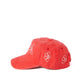 Washed Red Unstructured Cap