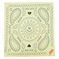 ORIGINAL PAISLEY BANDANA - OAT MILK