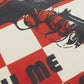 TELL ME I LOOK GOOD BANDANA - ECRU/RED