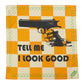 TELL ME I LOOK GOOD BANDANA - ECRU/SUN